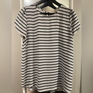 LOFT Striped Blouse; Women’s M
